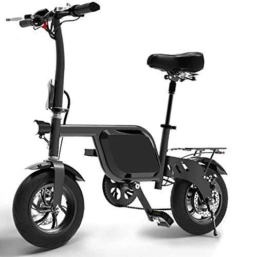 Elektrofahrräder : Elektro-Fahrrad Mini Folding Tragbare Hybrid-elektrisches Fahrrad Erwachsene Kleine Elektromobilität Lithium Battery Booster, 48V4.4AH