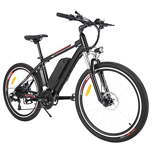Elektrofahrräder : Elektrofahrrad Ebike Mountainbike, 26" 250W Elektrisches Fahrrad mit Herausnehmbarer 36V 12.5Ah Lithium-Batterie und Shimano 21-Gang