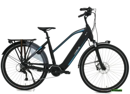 Elektrofahrräder : Elektrofahrrad Zemto SLX Deore 9 Gang, Hydr. Scheibenbremsen, Farbdisplay, 522 WH, schwarz-blau