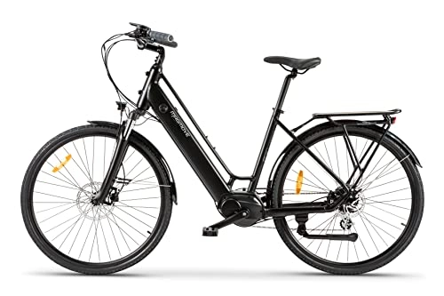 Elektrofahrräder : Elektrofahrräder mit reichweite bis zu 60 KM - max Speed 25km / h, Shimano 8-Gang Nabenschaltung und hydraulische Scheibenbremsen - mit herausnehmbare Batterie -CEH565M Für WEIBLICH