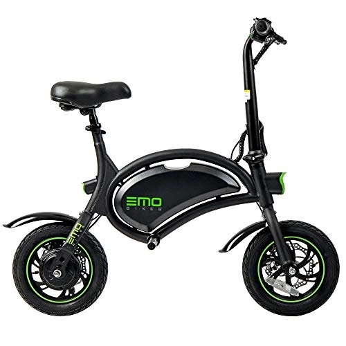 Elektrofahrräder : Emo 3S Offroad E-Bike Scooter, Elektrofahrrad, Cruiser, Klapprad (Schwarz)