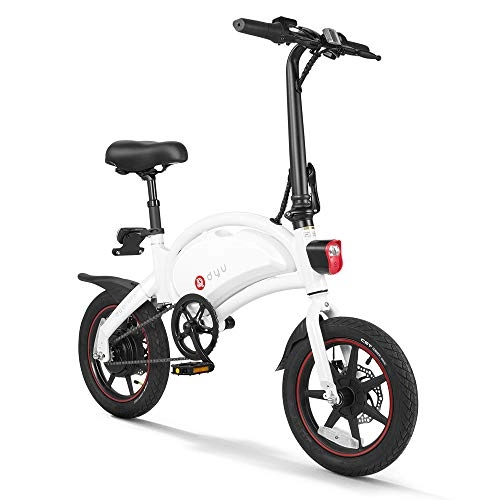 Elektrofahrräder : Extaum 14-Zoll-Falt-Power-Assistent Elektrofahrrad Moped E-Bike 65-70 km Max Reichweite