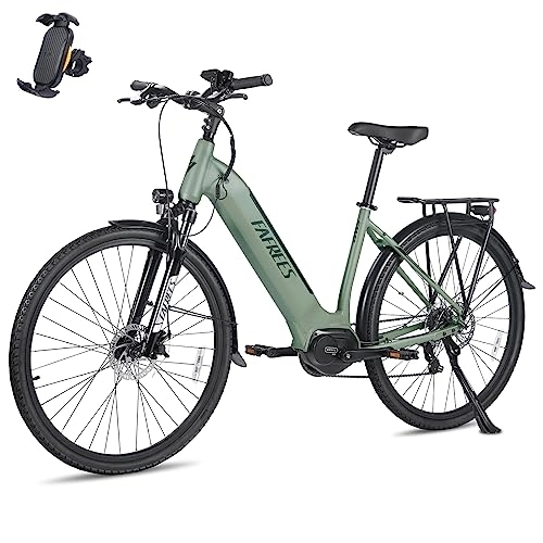 Elektrofahrräder : Fafrees FM9 [ Offiziell ] Citybike Mittelmotor E Bike