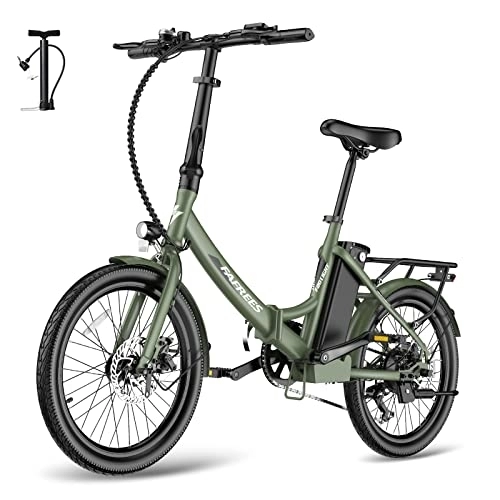 Elektrofahrräder : Fafrees [ Offiziell F20 Light E Bike 20 Zoll, Electric Bikes Fahrradrücklicht mit Akku 36V 14, 5AH 250W, Elektro Fahrrad Bremslicht Max. 25km / h, Klapprad E-Bike Shimano 7S für Erwachsene 120kg