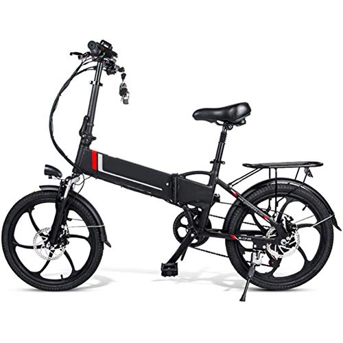 Elektrofahrräder : Faltbares E-Bike Bike 48V 12Ah Abnehmbar Lithium Batterie 350 W, Hochgeschwindigkeit für Erwachsene, 20"Aluminiumlegierung Klapprahmen Mit 3 Fahrmodi