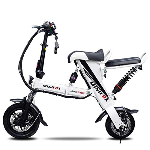 Elektrofahrräder : Faltender elektrischer Fahrradmetallrahmen beweglicher Erwachsener, der leistungsfähigen schwanzlosen Motor 20KM / H des Fahrrades 36V Lithiumbatterie, kreuzende Strecke 70KM fährt