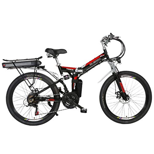 Elektrofahrräder : FFF-HAT Mountainbike mit klappbarem Elektrofahrrad für Erwachsene 26 Zoll 48V15AH / 20AH Elektrofahrrad / Pendler-Elektrofahrrad