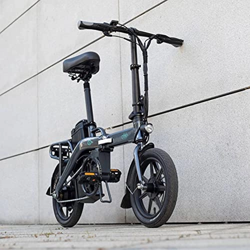 Elektrofahrräder : FIIDO L3 Faltbares Elektrofahrrad - E-Bike Wiederaufladbar und Pendelndes für Herren Damen Snow Beach Mountain 25km / h, 14", 23, 2 Ah, 36km / h, 350W, 48 V