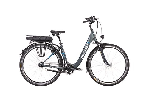 Elektrofahrräder : Fischer Damen E-bike City 7-Gang Proline ECU 1401, mehrfarbig, 44 cm