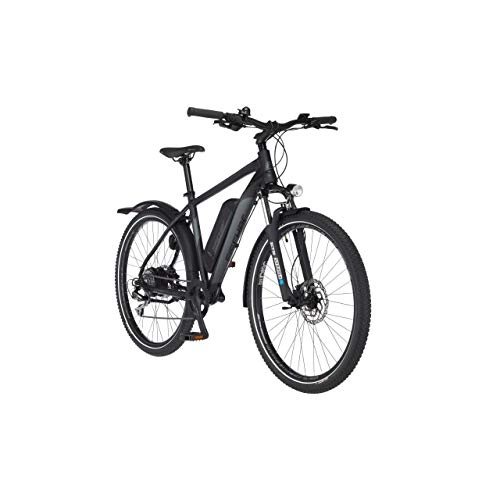 Elektrofahrräder : FISCHER E-Bike ATB Terra 2.0, Elektrofahrrad, graphitschwarz matt, 27, 5 Zoll, RH 48 cm, Hinterradmotor 45 Nm, 48 V / 422 Wh Akku