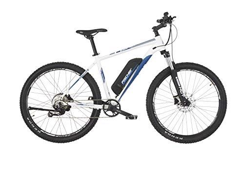 Elektrofahrräder : Fischer E-Bike MTB MONTIS 2.0, perlweiß matt, 27, 5 Zoll, RH 48 cm, Hinterradmotor 45 Nm, 48 V Akku