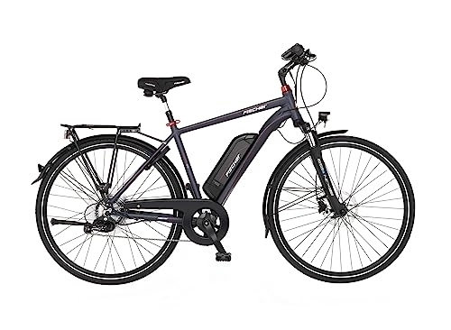 Elektrofahrräder : Fischer E-Bike Trekking VIATOR 2.0, Elektrofahrrad für Damen und Herren, RH 50 cm, Heckmotor 45 Nm, 48 V Akku