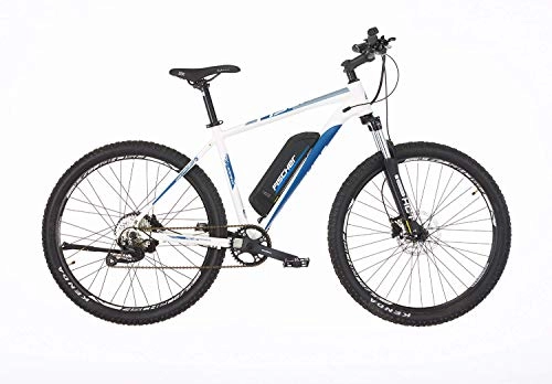 Elektrofahrräder : FISCHER E-Mountainbike MONTIS 2.0, E-Bike MTB, perlweiß matt, 27, 5 Zoll, RH 48 cm, Hinterradmotor 45 Nm, 48 V Akku