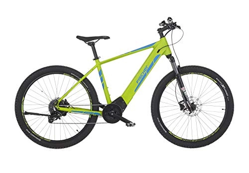 Elektrofahrräder : Fischer E-Mountainbike MONTIS 6.0i, E-Bike MTB, grün, 27, 5 Zoll, RH 48 cm, Brose Mittelmotor 90 Nm, 36 V / 504 Wh Akku