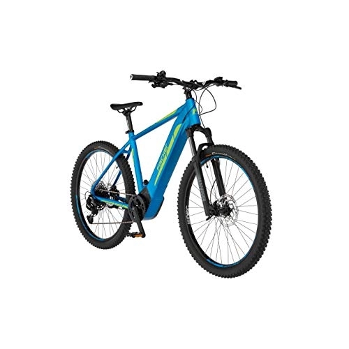 Elektrofahrräder : Fischer E-Mountainbike MONTIS 6.0i Limited Edition, E-Bike MTB, blau matt, 29 Zoll, RH 51 cm, Brose Drive S Mittelmotor 90 Nm, 36 V Akku im Rahmen