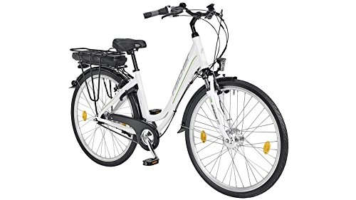 Elektrofahrräder : FISCHER FAHRRAEDER E-Bike City Damen Ecoline ECU1601, 28 Zoll, 7 Gang, Frontmotor, 317 Wh 71, 12 cm (28 Zoll)