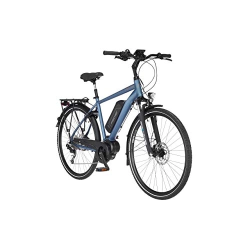 Elektrofahrräder : FISCHER Herren - Trekking E-Bike ETH 1820.1, Elektrofahrrad, saphirblau matt, 28 Zoll, RH 50 cm, Mittelmotor 50 Nm, 48 V Akku