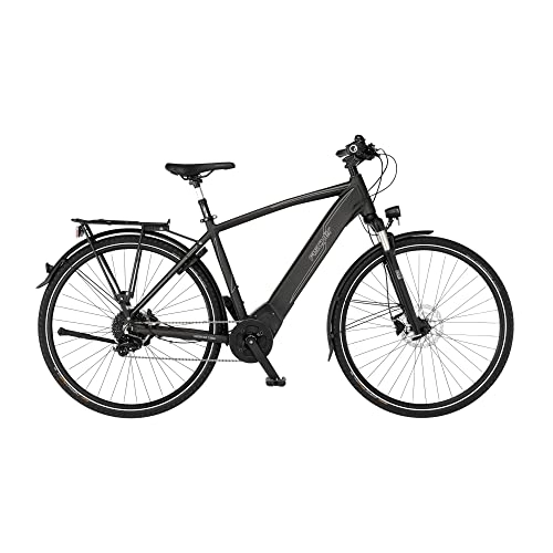 Elektrofahrräder : FISCHER Herren - Trekking E-Bike VIATOR 6.0i, Elektrofahrrad, Graphit metallic matt, 28 Zoll, RH 50 cm, Mittelmotor 90 Nm, 36 V Akku im Rahmen