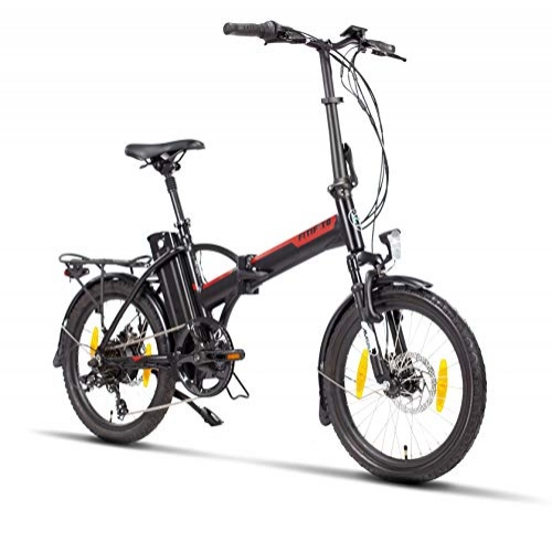 Elektrofahrräder : Fitifito FD20 Plus Elektrofahrrad Faltrad Klapprad E-Bike Pedelec, 48v 250w Heckmotor, 48v 13ah 624wh Cells-Litium Akku, 6061 Aluminium Rahmen