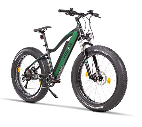 Elektrofahrräder : Fitifito FT26 Elektrofahrrad Fatbike E-Bike Pedelec, 48V 250W Bafang Cassette Heckmotor, 48V 13Ah 624Wh Samsung Akku, hydraulische Bremsen, Büchel Scheinwerfer