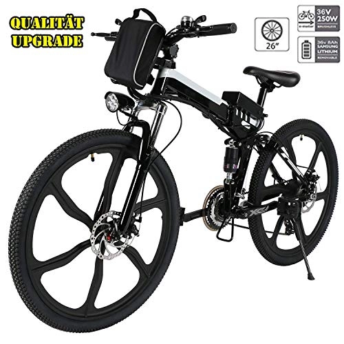 Elektrofahrräder : fiugsed Elektrofahrrad 26Zoll E-Bike Mountainbike - 36V 250W Das-Kit Heckmotor - 25-50km / h Meilen Kilometerstand - 21 Gang Getriebe