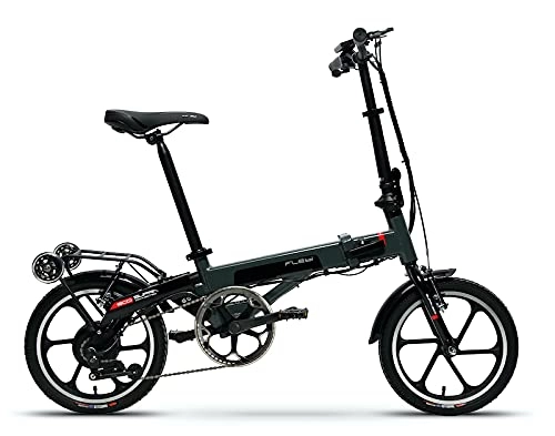 Elektrofahrräder : Flebi Supra Eco Elektrofahrrad, Grey Raptor, 130 x 106 x 57 cm