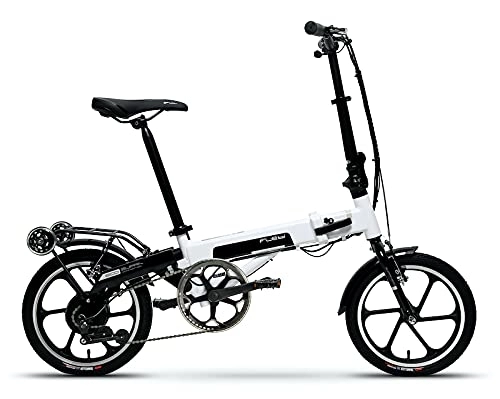 Elektrofahrräder : Flebi Supra Eco Elektrofahrrad, Weiß, 130 x 106 x 57 cm
