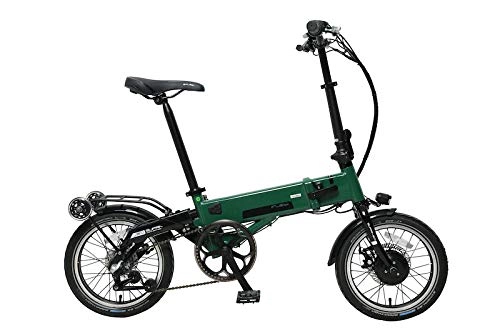 Elektrofahrräder : Flebi Supra V3.0 Elektrofahrrad, Racing Green, 130 x 106 x 58