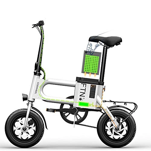 Elektrofahrräder : FNCUR Elektrofahrrder Erwachsene Folding Mini Batterie-Auto-Lithium-Batterie Kleine-Generation Elektro-Fahrrad-Roller-Fahrrad-Fahrrad-Fahrrad