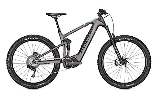 Elektrofahrräder : Focus Jam² 9.7 Plus Shimano Steps Fullsuspension Elektro All Mountain Bike 2019 (L / 47cm, Grey)
