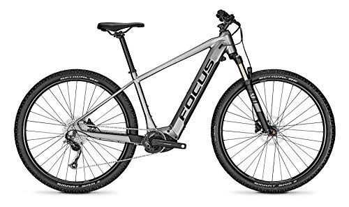 Elektrofahrräder : Focus Jarifa² 6.7 Nine Bosch Touren & Sport Elektro Mountain Bike 2020 (L / 48cm, Toronto Grey)