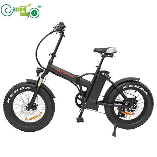 Elektrofahrräder : Free Shipping 48V 500W 8Fun / Bafang Hub Motor 20" Ebike Mini Folding Fat Tire Electric Bicycle with 48V 12.5AH Lithium Battery