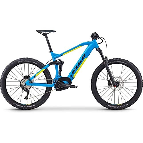 Elektrofahrräder : Fuji Blackhill Evo LT 27.5+ 1.3 Intl E-Bike 2019 Satin Cyan 48cm (19") 27.5" (650b)