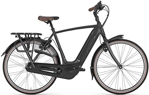 Elektrofahrräder : Gazelle Grenoble C8 HMB 500Wh Bosch Elektro Fahrrad 2020 (28" Herren Diamant 53cm, Schwarz)