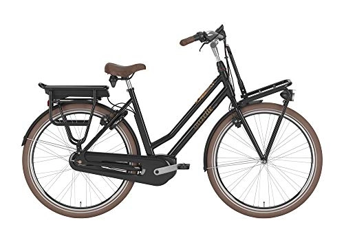 Elektrofahrräder : Gazelle Miss Grace C7+ HMB 400Wh Damen Bosch Ebike Pedelec 2019, Farbe:schwarz, Rahmenhhe:49 cm
