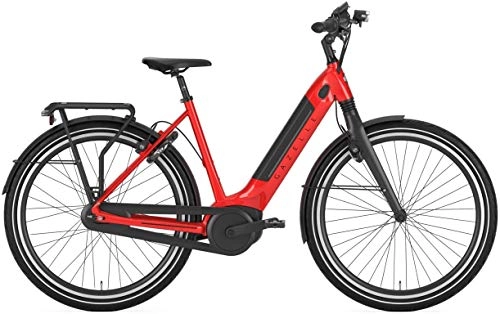 Elektrofahrräder : Gazelle Ultimate C8+ HMB 500Wh Bosch Elektro Fahrrad 2020 (28" Einrohr 53cm, Rot)