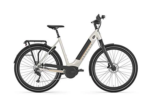 Elektrofahrräder : Gazelle Ultimate T10 HMB 500 Wh Damen Bosch Ebike Pedelec 2020, Rahmenhöhe:53 cm, Farbe:weiß