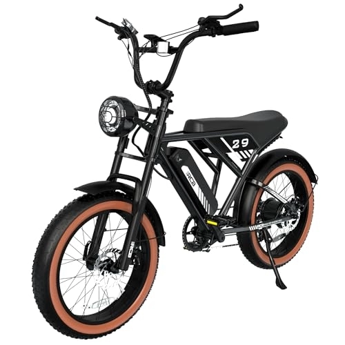 Elektrofahrräder : Generisch RK29 e Bike Elektrofahrräder (BIACK)
