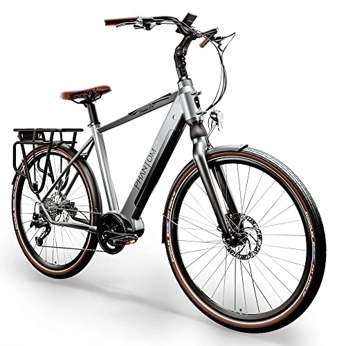 Elektrofahrräder : GGMMÖBEL Phantom City | E-Bike | 28" Zoll | 13Ah 470 Wh | Elektrofahrrad Herren