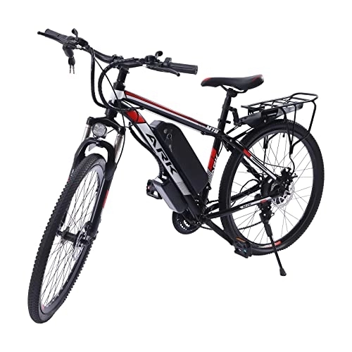 Elektrofahrräder : GMSLuu 21-Gang Fahrrad 26 Zoll elektrisches Fahrrad Mountain Bike, elektrisches Fahrrad, geeignet für Männer und Frauen EU-konformes Elektrofahrrad