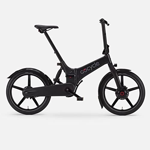Elektrofahrräder : Gocycle G4 Faltrad, E-Bike matt schwarz, Modell 2022
