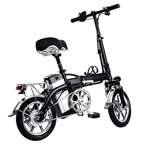 Elektrofahrräder : Gowell 20 Inch 48V 12A 350W Elektrofahrräder Kilometerstand E-Bikes Zum Zusammenklappen Aluminiumlegierung DREI Messer EIN Rad