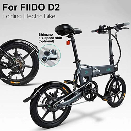 Elektrofahrräder : greatdaily FIIDO D2 / D2S Leichtes Elektrisches Faltrad Für Erwachsene, 7.8Ah Lithiumbatterie Mit Großer Kapazität, Höchstgeschwindigkeit Bei 25 Km / H, DREI Arten des Elektrischen Fahrens