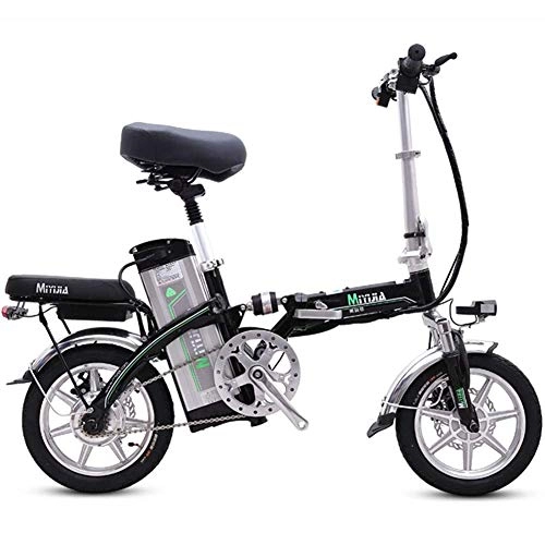 Elektrofahrräder : GXF-electric bicycle Elektrofahrrad Faltbare Lithiumbatterie for Erwachsene for ultraleichtes kleines elektrisches Minifahrrad mit Einer Reichweite von 55-70 km