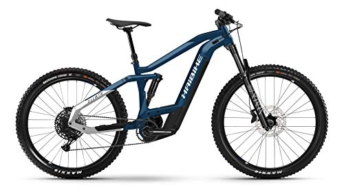 Elektrofahrräder : Haibike AllMtn 3 Bosch Elektro Bike 2021 (M / 44cm, Blue / Sparkling White)