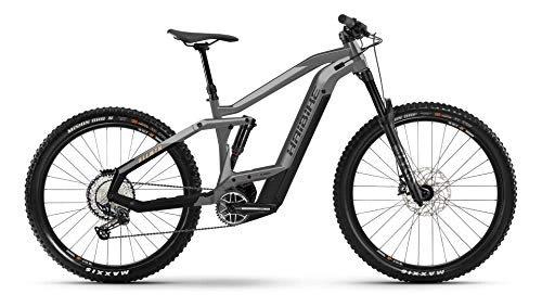 Elektrofahrräder : Haibike AllMtn 4 Bosch Elektro Bike 2021 (XL / 50cm, Cool Grey / Black Matte)