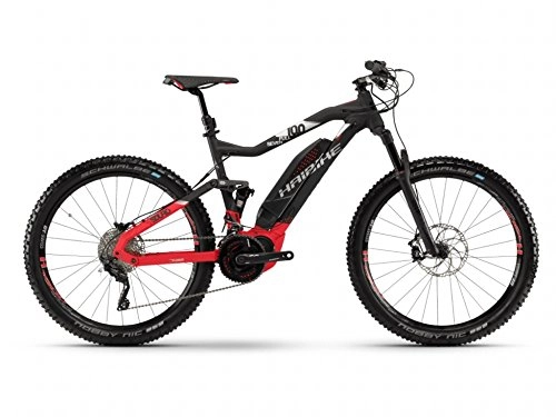 Elektrofahrräder : Haibike E-Bike SDURO FullSeven 10.0 500Wh 20-G XT 18 HB YXC Black / Red / Silver Matt Medium