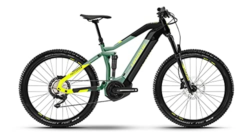 Elektrofahrräder : Haibike FullSeven 6 Yamaha Elektro Bike 2021 (S / 40cm, Defender / Black)