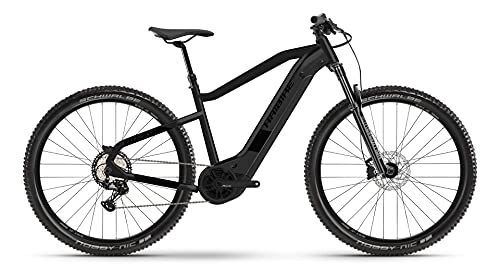Elektrofahrräder : Haibike HardNine 8 Yamaha Elektro Bike 2021 (L / 49cm, Black Ink Matte)