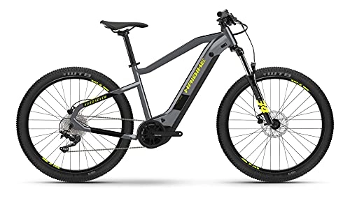 Elektrofahrräder : Haibike HardSeven 6 Yamaha Elektro Bike 2022 (S / 40cm, Cool Grey / Black)